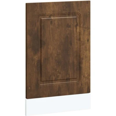 Image of vidaXL Dishwasher Panel Kalmar Smoked Oak 45x1.5x67 cm Engineered Wood