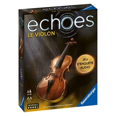 Image of Ravensburger Echoes the Violin Audio Investigation Game for Adults and Children from 14 Years 1 to 4 Players Works with Free Smartphone App Unisex 20943 French