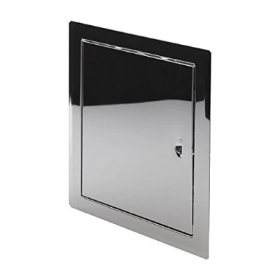 Image of Stainless Steel Access Panel 300mm x 400mm Wall Inspection Door Loft Hatch Vision Service Point DMN61