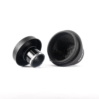 Image of Ramair Universal Intake Cone Air Filter Trumpet &amp; Silicone Coupling 80mm OD