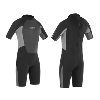 Image of Urban Beach Mono Blacktip 2mm Men&#039;s Shorty Wetsuit (S)