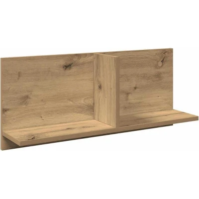 Image of vidaXL Wall Cabinet 70x16.5x30 cm Artisian Oak Engineered Wood