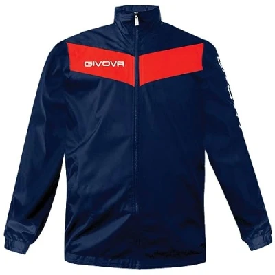 Image of Givova, rain shield, blue/red, XS