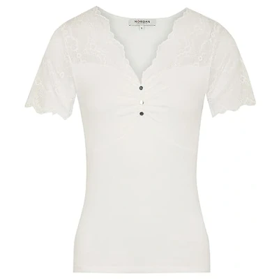 Image of Morgan Women&#039;s 231 mifou Pullover Sweater, Off White, Medium