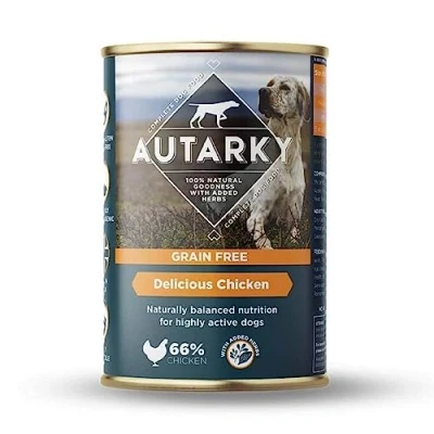 Image of Autarky Grain Free Delicious Chicken Complete Tins 12x395gm