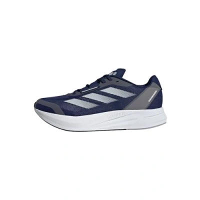 Image of adidas Performance Duramo Speed Neutral running shoes Dark blue metalic halo silver, Men&#039;s, Size: 11, silver