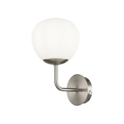 Image of Erich Wall Lamp Nickel, 1 Light, E14