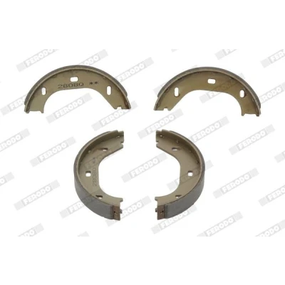Image of 1051426020 Handbrake Shoes FERODO PREMIER FSB92 BMW: 3 Saloon, Touring, 7