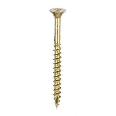 Image of TIMco 50060C2TUB C2 PZ2 CSK ZYP Classic Screw in Tubs 5.0 x 60 Yellow (Tub of 400)