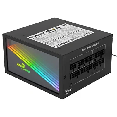 Image of Aerocool MIRAGEGOLD 750W RGB 80 Plus Gold Modular PC Power Supply, Japanese Capacitors