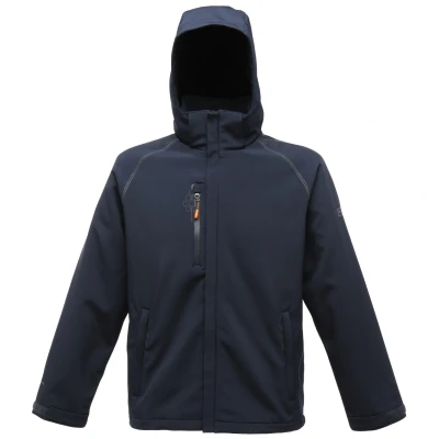 Image of Regatta Mens X Pro Repeller Softshell Jacket (water Repellent) (Navy) Size 2XL