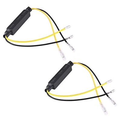 Image of 2Pcs 12V 21W LED Load Resistor Motorcycle Flasher Turn Signal Indicator Light Decoder Fix Error Accessories for Motorbike