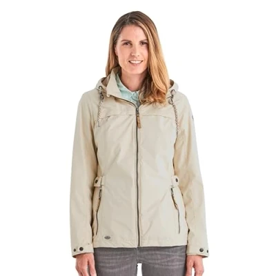 Image of G.I.G.A. DX Women&#039;s Jamil Wmn jacket A Functional jacket/outdoor with zip off hood, womens, 36742 000, ecru, 36 (EU)
