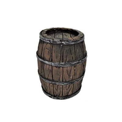 Image of Melody Jane Dolls House Large Beer Barrel Miniature Pub Bar Garden Accessory