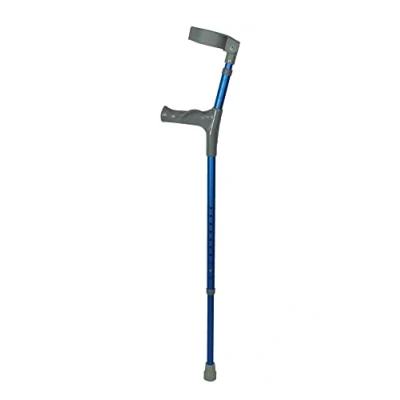 Image of Able2 Pair of Adjustable Crutches Metallic Blue