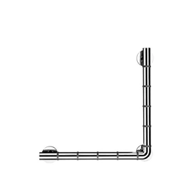 Image of Croydex AP531041 Grab N Grip Safety Support Rail L Shaped Heavy Duty Bar for Bathroom