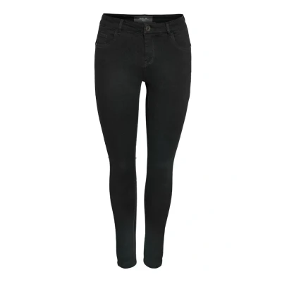 Image of Noisy may Women&#039;s Nmjen Nw Skinny Shaper Jean Jt176bl Noos, Black, 25W x 32L