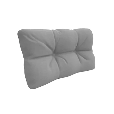 Image of POKAR Euro Pallet Pillow Waterproof 1x Side Cushion 60x40cm, Cold Foam, Removable Covers, Home and Garden Furniture, for Summer House Sofa, without Pallets, Beige