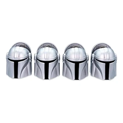 Image of Star Wars: The Mandalorian Helmet Chip Clips Set of 4