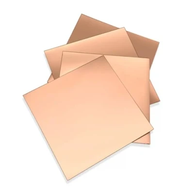 Image of WOFDALY Copper Sheet Metal Plate,Processable Plates for DIY Project, Maintenance, Production,1.2mm*200mm*300mm
