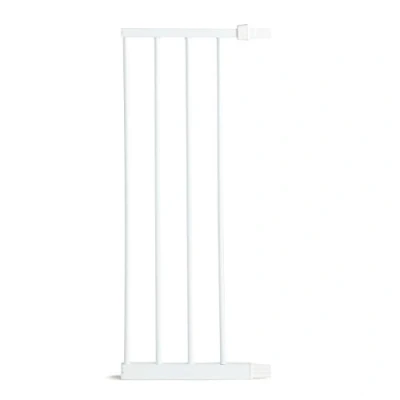Image of Munchkin Lindam 28 cm Pressure Fit Universal Stair Gate Extension (White), Compatible with Sure Shut Axis, Porte, Orto. Maxi Secure, Easy Deluxe, Ethos &amp; Loc