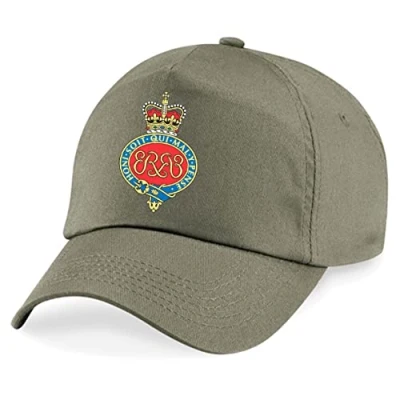 Image of PSave Grenadier Guards Insignia Embroidered Baseball Cap British Army Military Embroidery (Military Green)