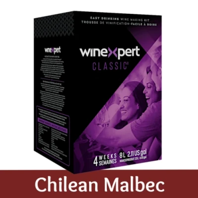 Image of Winexpert Classic Chilean Malbec 30 Bottle Red Wine Ingredient Kit
