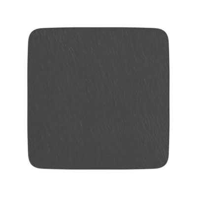Image of Villeroy &amp; Boch Manufacture Rock Noire Square Serving Plate / Gourmet