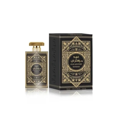 Image of AL WATANIAH Oud Mystery Intense Luxury Unisex Perfume, Eau de Parfum 100ml, Woody and Enigmatic Fragrance