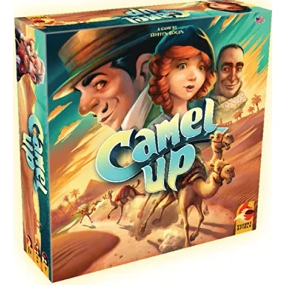 Image of Plan B Games Camel Up: 2nd Edition Board Game Ages 8+ 3 8 Players 30 45 Minute Playing Time