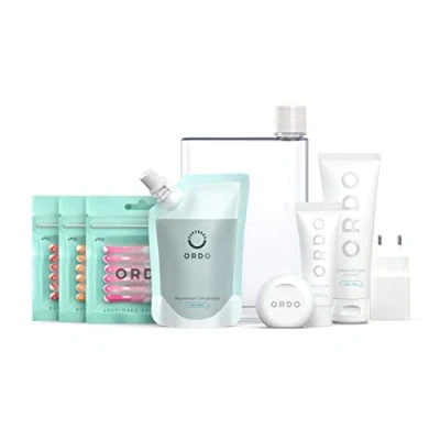 Image of Ordo Starter Kit Complete Oral Care Kit, Dental Floss, Mouthwash, Whitening Toothpaste, Interdental Brushes