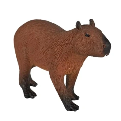 Image of MOJO Capybara Hand Painted Toy Figure Wildlife Collection True to Life &amp; Highly Detailed Designed in UK