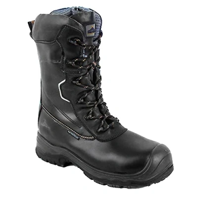 Image of Portwest Compositelite Traction 10 inch (25cm) Safety Boot S3 HRO CI WR, Size: 38, Colour: Black, FD01BKR38