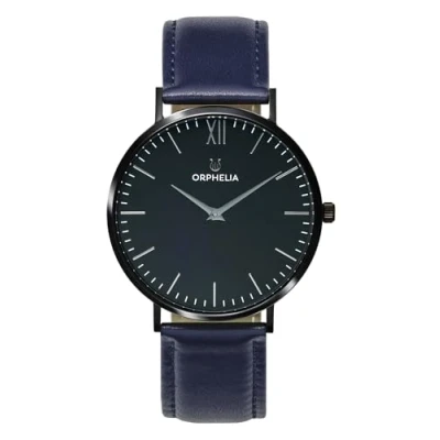 Image of ORPHELIA Mens Quartz Watch, Analogue Classic Display and Leather Strap OR61802