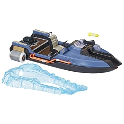 Image of Hasbro Fortnite Victory Royale Series Motorboat Deluxe Collectible Vehicle with Accessories, 49 cm, Multicolor (F5905)