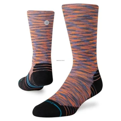 Image of Stance Crew Socks CAUTIONARY, Space Dust, Medium