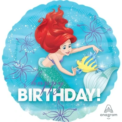 Image of Amscan 3393501 Sd C:Ariel Dream Big Hbd