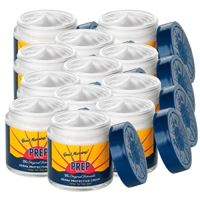 Image of 12x PREP Derma Protective Cream for Irritated Skin 75ml Shaving!