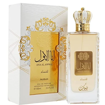 Image of Ana Al Awwal Women Gold EDP Spray Perfume 100ml