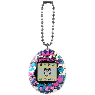 Image of TAMAGOTCHI BANDAI Virtual Pet Original Ginjirotchi Comic Book, Multicolor 42982 Electronic Toy for Ages 8+, Your Favorite Back with Other Designs