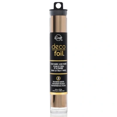 Image of Thermoweb Deco Foil 6 x 12 inch, Rose Gold