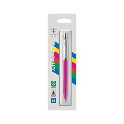 Image of Parker Jotter Originals Ballpoint Pen Classic Magenta Finish Medium Point Blue Ink 1 Count
