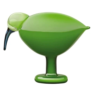 Image of Iittala 005654 Birds by Toikka205 x 165 mm, Green Ibis