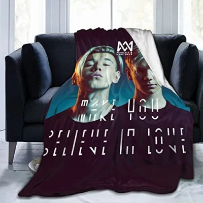 Image of YINGD MarCus Singer MarTinus Flannel Blanket Bedding Fleece Soft Thow Blankets Air Conditioning For Sofa Couch Living Room