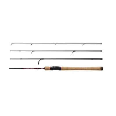 Image of Abu Garcia Diplomat V2 Travel Fishing Rods, Designed to Pack Away Small for Easy Transport, 24T Carbon Blanks, Moderate Fast Actions, Range of Casting Weights All Styles