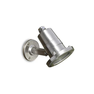 Image of Aqua Outdoor Single Spotlight Polished 1x Gu5.3 IP68 (1m)