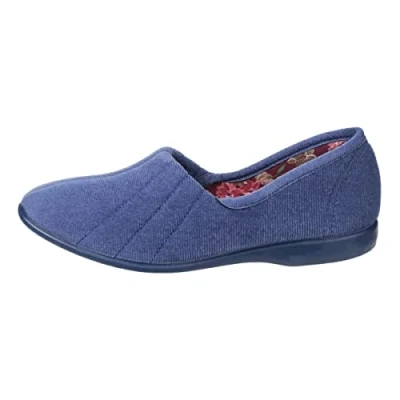 Image of GBS Audrey Ladies Slipper / Womens Slippers (6 UK) (Blueberry)