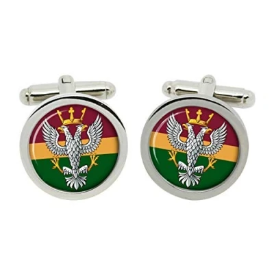 Image of Mercian Regiment, British Army Cufflinks in Box