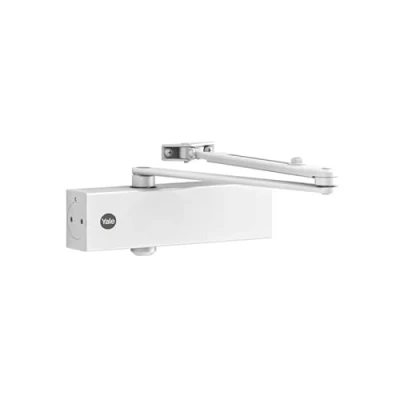Image of Yale 5500 0001 50 Door Closer for Doors with Normal Arm White Series Body + Box