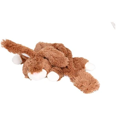 Image of AB Tools Happy Pets Plush Super Soft Unstuffed Rabbit Dog Toy With Squeak 8x10x58cm